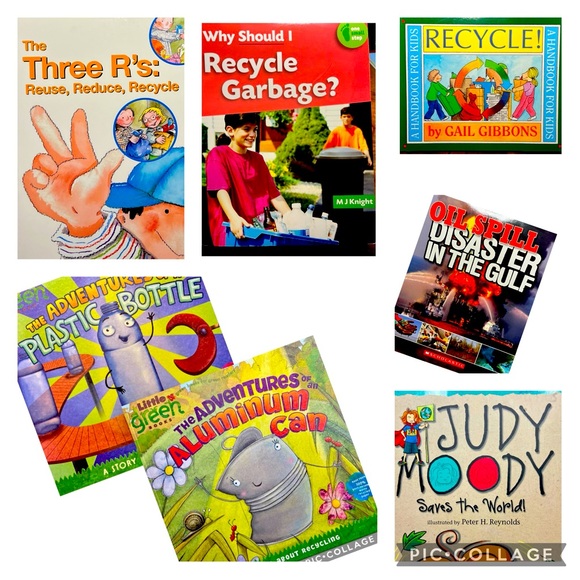Other - ♻️ Set of 7 children’s recycling books